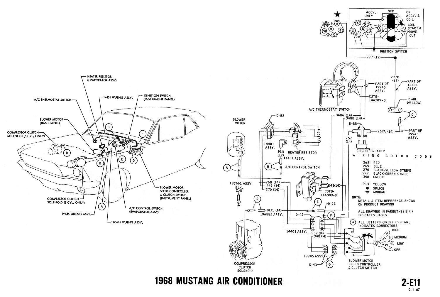 1968 Mustang Wiring Diagrams : Evolving Software