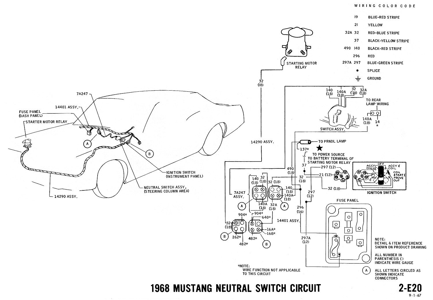 1968 Mustang Wiring Diagrams | Evolving Software 67 camaro turn signal wiring diagram 