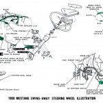 Swing-Away Steering Wheel Illustration